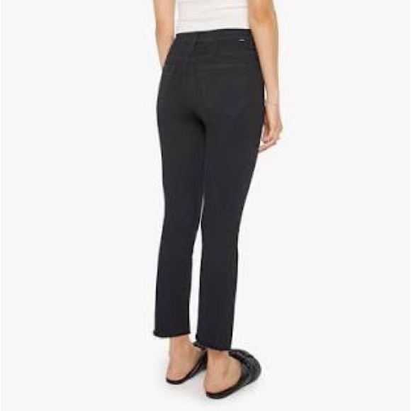 Mother The Insider Crop Step Fray Jeans in Not Guilty -Size 32 see measurements - Picture 2 of 9